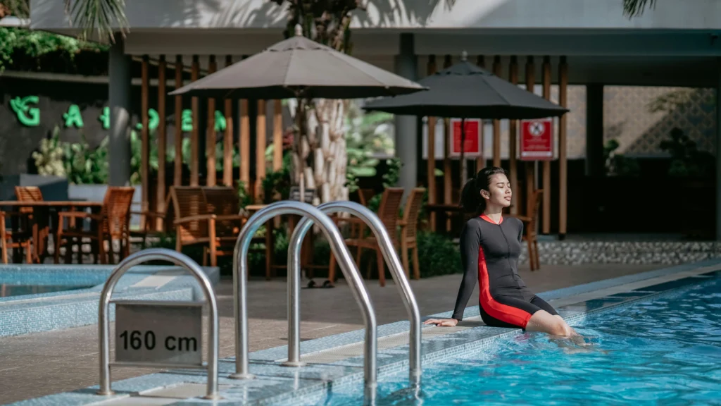 Hotel Bandungan untuk Kolam Renang Keluarga